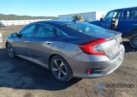 2016 Honda Civic Touring из США, поврежденный, VIN 19XFC1F92GE214437